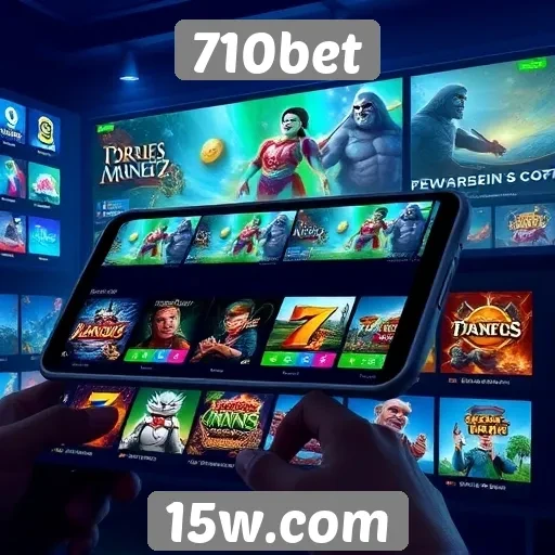 Compatibilidade móvel do site 710bet