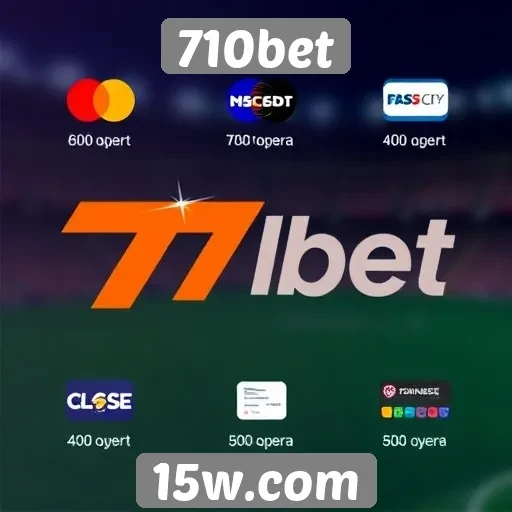 Métodos de pagamento disponíveis na 710bet